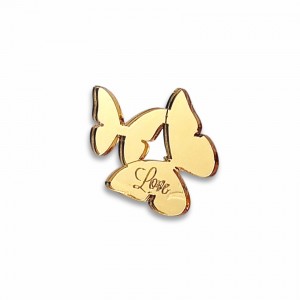 Magic / Applicazione farfalle plex oro