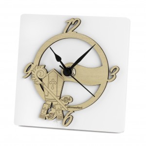 Orologio Cresima in legno