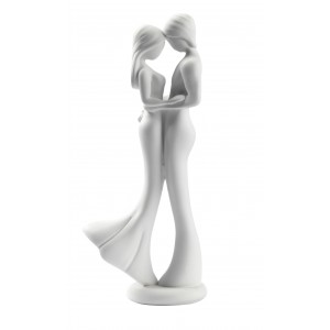 Statua grande in resina abbracci