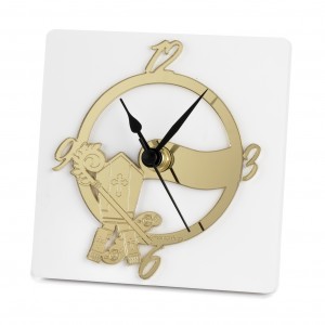 Orologio Cresima in specchio oro