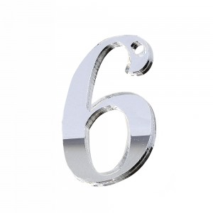 PEND-NUMERO"6" CM 4H PLEX SPECCH-ARG (SFUSO IMBUST.)            