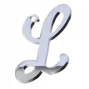PEND-LETTERA "L" CM 4H PLEX SPECCH-ARG (SFUSO IMBUST.)          