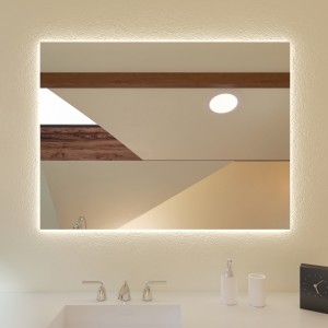 Specchio rettangolare con led - cm 60 x 90