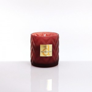 Candela profumata 150ml essenza fiori di cotone cilindro in vetro satinato bronzo