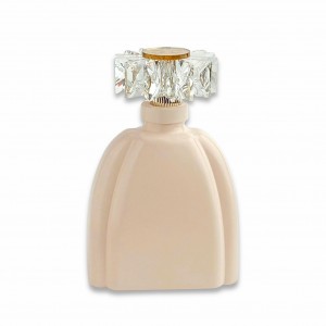 Karma / Bottiglia 250ml  vetro laccato beige tappo cristallo