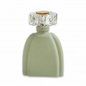 Karma / Bottiglia 250ml  vetro laccato salvia tappo cristallo