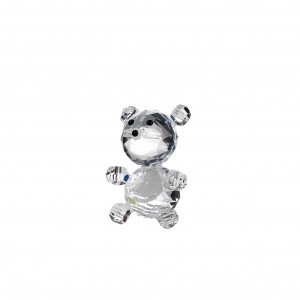 Teddy bear mini in clear crystal