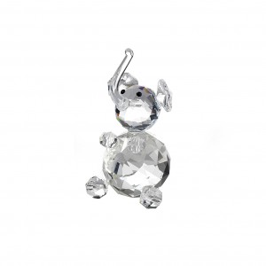 Elephant small in clear crystal