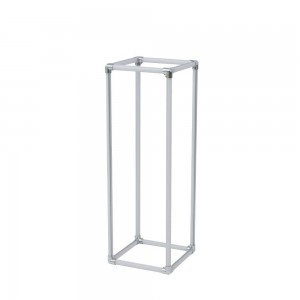PARTY/COLONNA C/PROF.INALLUM.CM30X30-H100 C/LUCE LED MULTIC