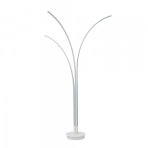 Party / Palma con 3 profili in alluminio cm h. 200 con luce led multicolor e neutra
